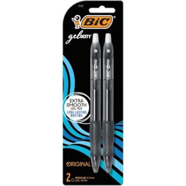Imagem de BIC CORP RLCP21-BLK VELOCITY canetas de gel (pacote com 2)