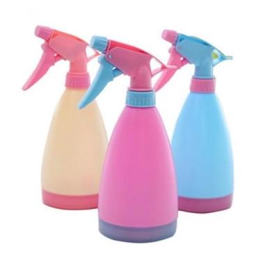 Imagem de Borrifador Pulverizador Spray Plastico 500ml Aleatoria Kit com 3 ou 1 unidade(KTI COM 3/ COR ALATÓRIA)