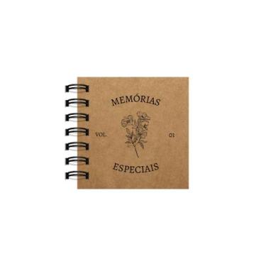 Imagem de Scrapbook Kraft - CAPA FLEXÍVEL 240g - 20 Folhas Pretas 180g Álbum de 