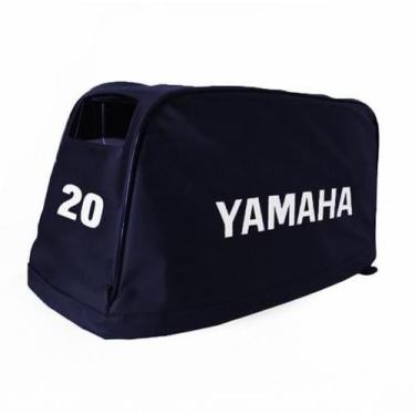 Imagem de Capa Para Capô De Motor De Popa Yamaha 20Hp 2 Tempo Quadrado - Spts