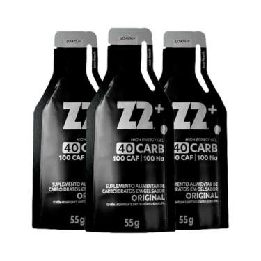 Imagem de Z2+ Energy Gel Sabor Original - 100mg de Cafeína - Suplemento Alimentar de Carboidratos em Gel Líquido para Atletas de Alto Rendimento - Linha Gameday - Box 03 Sachês 55g Cada