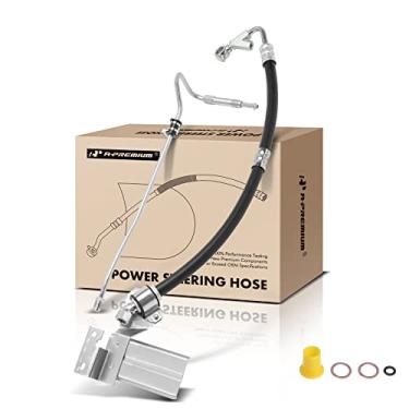 Imagem de A-Premium Conjunto De Mangueira Pressão Direção Hidráulica Compatível Com Nissan Frontier 2005-2018, Pathfinder 2005-2012, Xterra 2005-2015, 2,5 L 4,0 L, Anel Vedação E Bucha Arruela, Bomba Para Rac