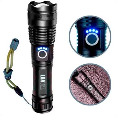 Imagem de P50 Lanterna Tática Militar USB Nota Fiscal e Garantia - Riberken