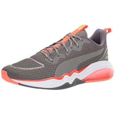 Imagem de PUMA Tênis masculino Lqdcell Tension, Castlerock - Alerta vermelho, 10.5
