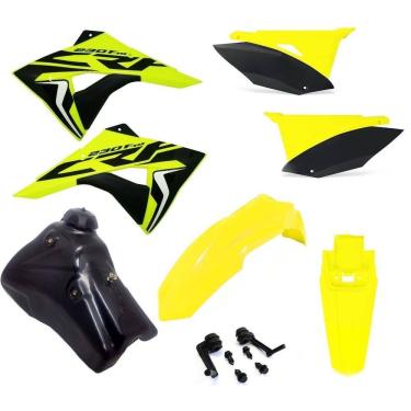 Imagem de Kit Plástico Biker Next Crf 230 2007 P/ 2020 Adesivos e Tanque