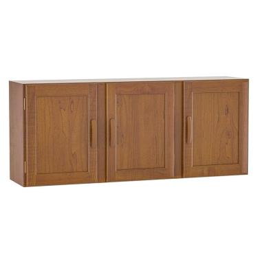 Imagem de Armário Aéreo de Cozinha 3 Portas 100% Madeira Maciça Karina