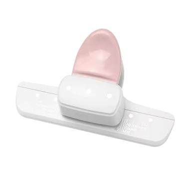 Imagem de Colaxi Ferramenta de perfuração de 3 furos com abertura de 4 mm, furador de papel manual, furador de três furos para artesanato, encadernação, atividades de