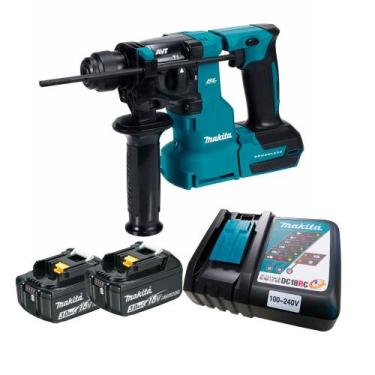 Imagem de Martelete Rotativo 18V DHR183Z C/ 2 Baterias 3Ah Makita Biv