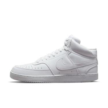 Imagem de NIKE Tênis masculino Court Vision Mid Next Nature, branco, 39, Branco, 9 US