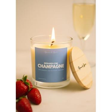 Imagem de Vela Aromática Morango com Champagne 200g