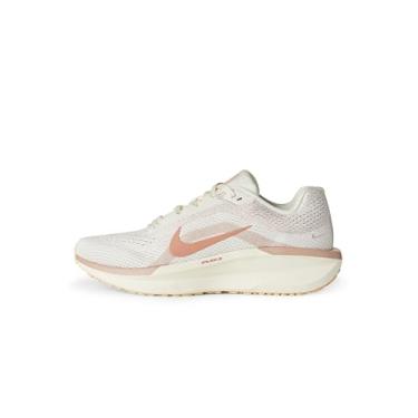 Imagem de Nike Tênis de corrida feminino Winflo 11 Road, Marfim claro/ouro rosa metálico/partícula rosa, 35