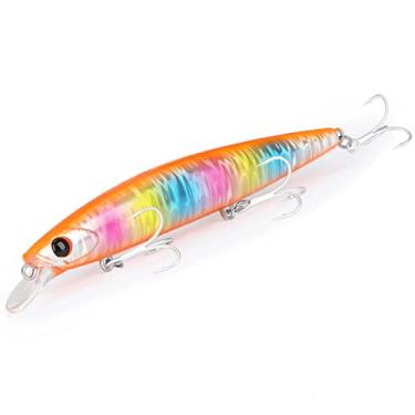 Imagem de Ultra Long Casting 135S Saltwater Sinking Minnow 135 mm 26,4 g Tungaten Isca de pesca de robalo duro