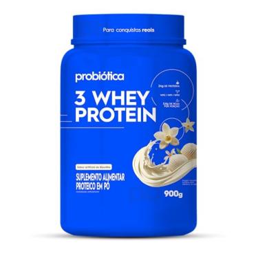 Imagem de Probiótica 3 Whey Protein (900G) Baunilha
