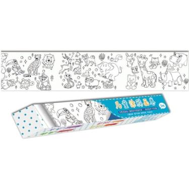 Imagem de Rolo p/Pintura Auto-Adesivo 30cmx3m, Animais, VMP