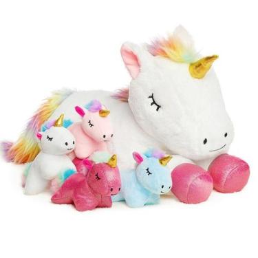 Imagem de Unicorn Toys Vposyako, 5 peças para meninas com mamãe e 4 bebês