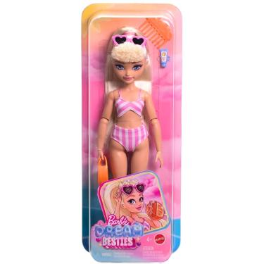 Imagem de Barbie Dream Besties Malibu Básica Traje Banho JGH83 Mattel