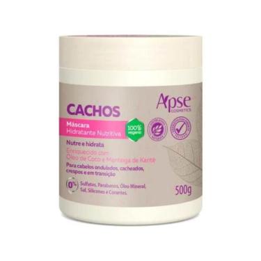 Imagem de Máscara Cachos Hidratante Nutritiva Apse 500g No Poo Vegano