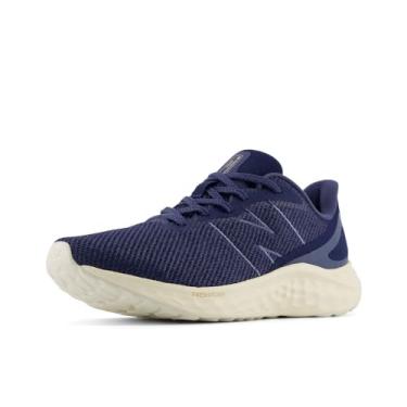 Imagem de New Balance Fresh Foam Arishi V4 Tênis de corrida masculino, Azul-marinho/vintage índigo/angorá, 9