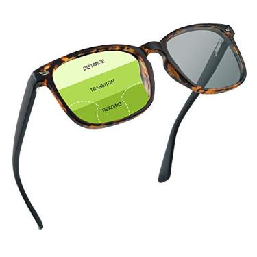 Imagem de YEIN Óculos De Sol Multifocais Progressivos Para Presbiopia, Cinza Fotocrômicos, Ampliação 0,00/+2,50 Homens/Mulheres