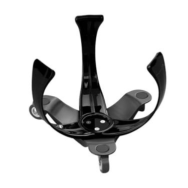 Imagem de Generic Auxílio para treinamento de drible de basquete com rodízios de 360° Acessório Mobilidade suave Suporte de bola versátil e flexível Centro baixo