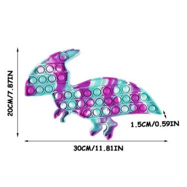 Imagem de 1pc push bubble fidget brinquedo sensorial autismos necessidades espec