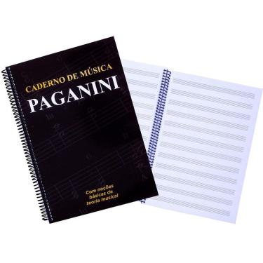 Imagem de Caderno Pautado Paganini 50 Folhas Pcm050D
