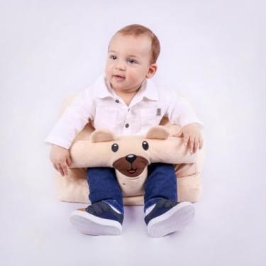 Imagem de Assento e Cadeirinha Sofázinho Multiuso Estofada Menino e Menina(Urso Palha)