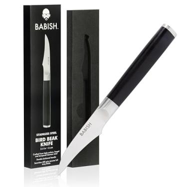 Imagem de Babish High-Carbon 1.4116 German Steel Cutlery, Birds Beak Peeling, Paring, Tourne Kitchen Knife