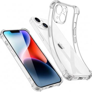 Imagem de Capa Capinha Case Transparente para iPhone – Flexível, Leve e Proteção Antiimpactos (iPhone 13)