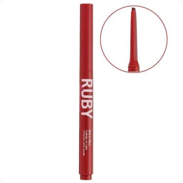 Imagem de Lapiseira Labial Volume Ruby Kisses Big e Full Deep Red Rpu10b