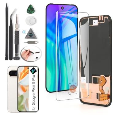 Imagem de YWLRONG Substituição de tela OLED para Google Pixel 9 Pro GGX8B GZC4K GQ57S para Google Pixel 9 Pro OLED LCD Display Touch Screen Digitalizador Substituição com ferramentas (suporte a impressão