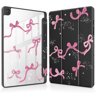 Imagem de Tuiklol Suporte para Galaxy Tab A9+ /A9 Plus 27.9 cm 2023, Buit-in S Pen com capa protetora transparente, capa traseira transparente, despertar/hibernar automaticamente, tablet Samsung Tab A9 Plus