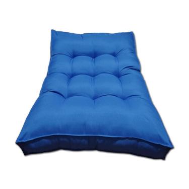 Imagem de Almofada Futon Alto Oxford 120X80 Gigante Azul Royal