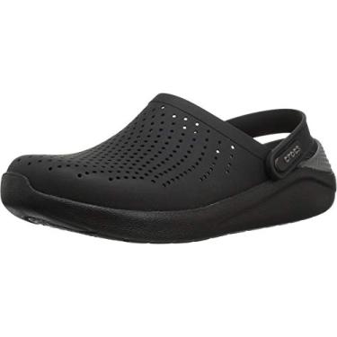 Imagem de Sandália, Crocs, Literide, Black/Slate Grey, 43, Adulto Unissex