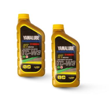 Imagem de Kit Yamalube 2 Óleos TC-W3 2 Tempos para Motores de Popa