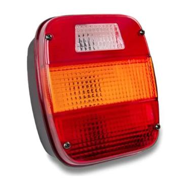 Imagem de Par Lanterna Traseira Marmita Caminhão Mercedes Vw Ford - STORE AUTO