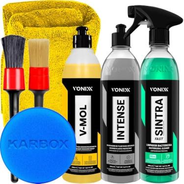 Imagem de Kit Sintra Fast 500ml Vonixx Intense 500ml Vonixx V-Mol 500ml Vonixx e Acessórios Karbox