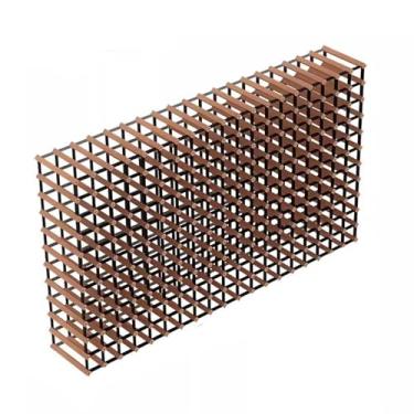 Imagem de hezhuhe2258 Suporte de vinho para armazenamento de vinho rack de armazenamento de vinho armário de vinho doméstico comercial loja de vinho adega adega rack de vinho de madeira maciça rack de vinho