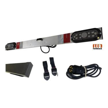 Imagem de Régua Sinalizadora Blindada Transbike Luz Led Cristal