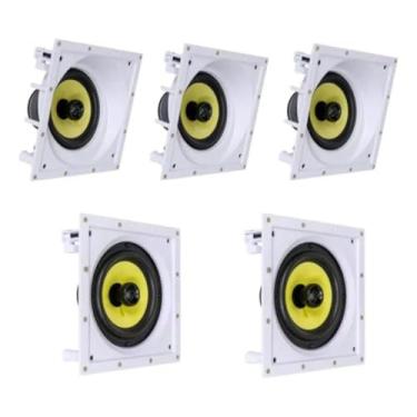 Imagem de Kit 5.0 Caixa De Embutir Gesso Ci6saPlus + Ci6sPlus Branco