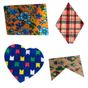 Imagem de ADESIVO DE ROUPA RETALHO 1 ARRAIA 04 un.