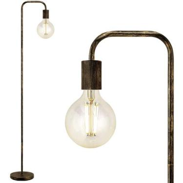 Imagem de Luminária de chão industrial BoostArea 160 cm Bronze Metal