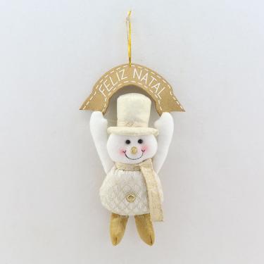 Imagem de PLACA 34CM PELUCIA NOEL/BNEVE DOU FST