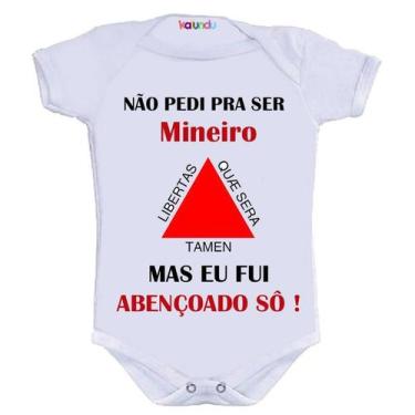 Imagem de Body Divertido - Mineiro Abençoado - KALUNDU KIDS, GG