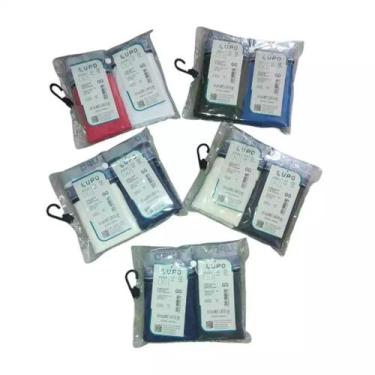 Imagem de Kit 10 Cuecas Box Lupo Algodão Boxer Masculina Adulto Cotton, Variadas