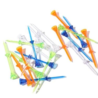 Imagem de Camiseta para tacos de golfe 20 peças de ferramentas profissionais de treinamento de golfe de camada dupla acessórios de golfe camisetas de golfe de baixa resistência (20 peças)