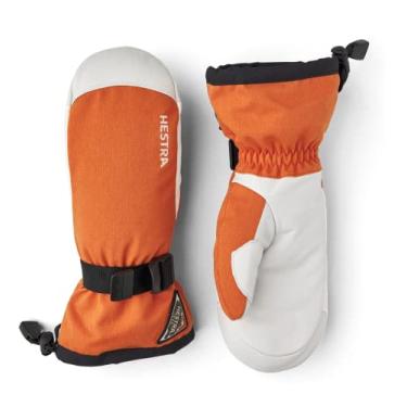 Imagem de Hestra Luva de couro unissex em pó I para uso diário no inverno e esqui alpino - vermelho tijolo - 8