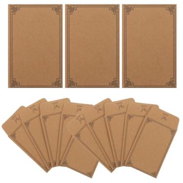 Imagem de HOLIDYOYO Envelopes autoadesivos de papel kraft com 100 unidades, 6 x 9 cm, moeda, dinheiro, cartões de crédito para escritório, casa, escola, uso