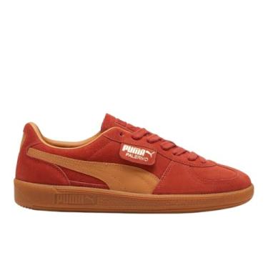 Imagem de PUMA Tênis masculino Palermo, Mars Red/Caramel Latte/Gum, 45