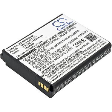Imagem de 4200mAh Leitor de código de barras Bateria de substituição,Compatível com SM10,SM10LTE